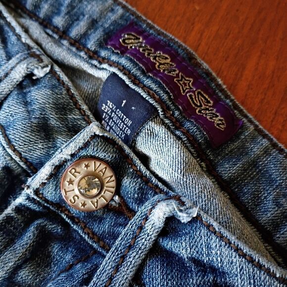 Vanilla Star brand Denim Jeans - Size: 1 (1124) - Picture 3 of 5
